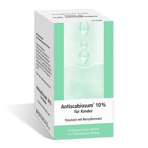 ANTISCABIOSUM 10% for children, scabies treatment, early stage scabies rash UK