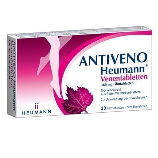 ANTIVENO Heumann vein tablets 360 mg film-coated tablets 30 pc UK