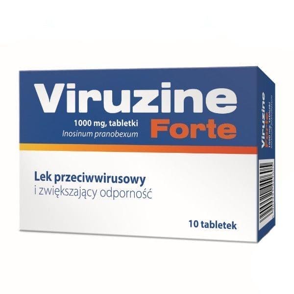 Antiviral drugs, inosine pranobex hpv, Viruzine Forte UK