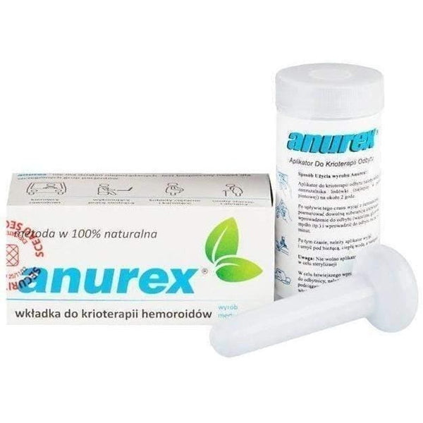ANUREX applicator for cryotherapy anus 1pc Varicose veins of the legs, hemorrhoids UK