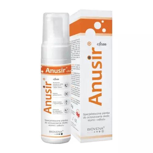 Anusir Clean Foam, for cleaning around the stoma, anus UK