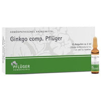 Anxiety, depression, dementia, Alzheimer's disease, GINKGO COMP.Pfluger ampoules UK