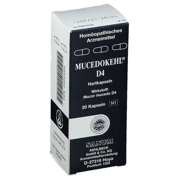 Anxiety, thyroid function, MUCEDOKEHL D 4 capsules UK