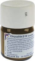 Any guilt or stress, CHRYSOLITE D 10 Trituration UK