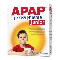 Apap cold junior x 6 sachets UK