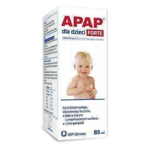 APAP for children Forte 85ml oral suspension UK