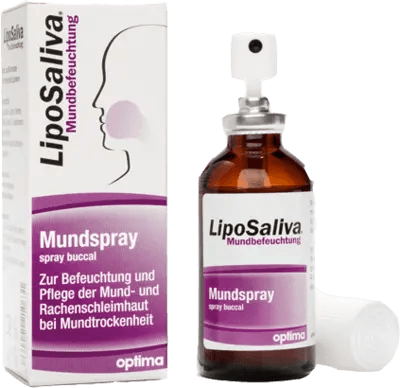 aphthous ulcers, LIPOSALIVA mouth moistening spray UK