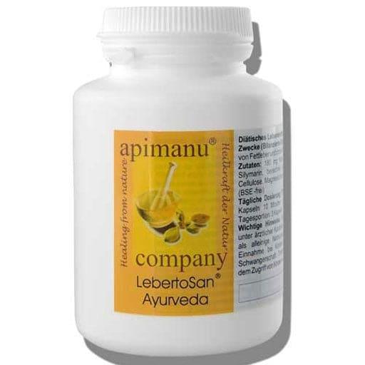 APIMANU LebertoSan Ayurveda capsules UK