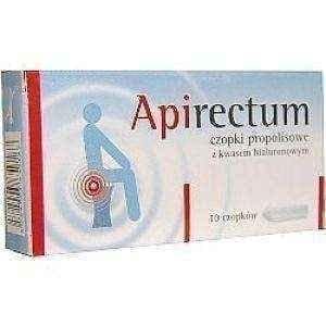 APIRECTUM Suppositories propolis x 10 pieces, anal mucosa UK