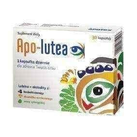 APO-Lutea x 30 capsules, healthy eyes UK