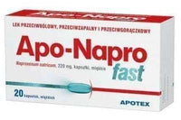 Apo-Napro Fast 220mg x 20 capsules UK