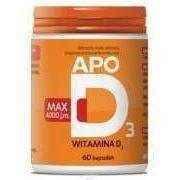 ApoD3 Max 4000j.m. x 60 capsules, vitamin D3 UK
