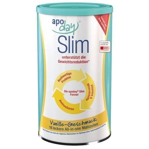 APODAY weight loss Vanilla Slim powder jar 450 g UK