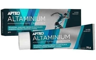 APTEO Altaminium with calendula gel 75g UK
