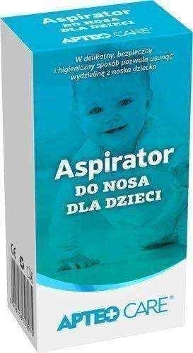 Apteo Inhalator APTEO CARE Baby nose aspirator x 1 piece, baby nasal aspirator UK