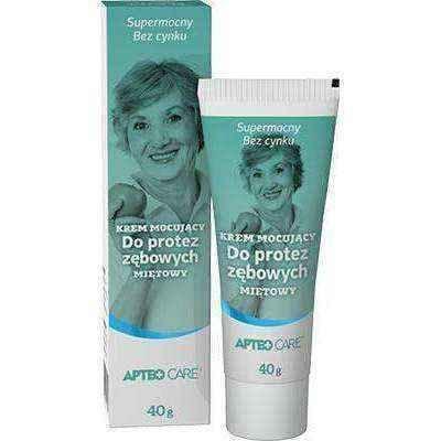 APTEO Care Cream for fixation of dental molars 40g, denture cream UK