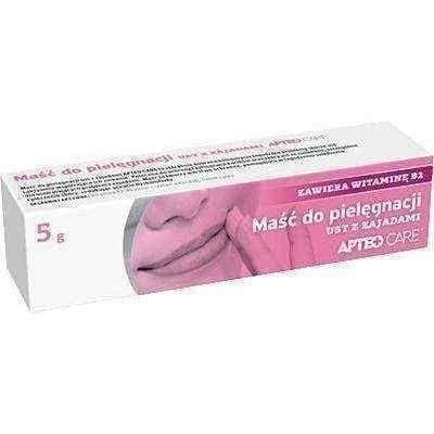 Apteo Care Ointment LIP CARE with 5g zajadami UK