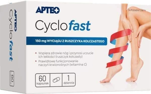 Apteo Cyclofast x 60 capsules, hesperidin from bitter orange extract UK