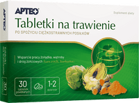 APTEO Digestive tablets, artichoke extract (Cynarin) UK
