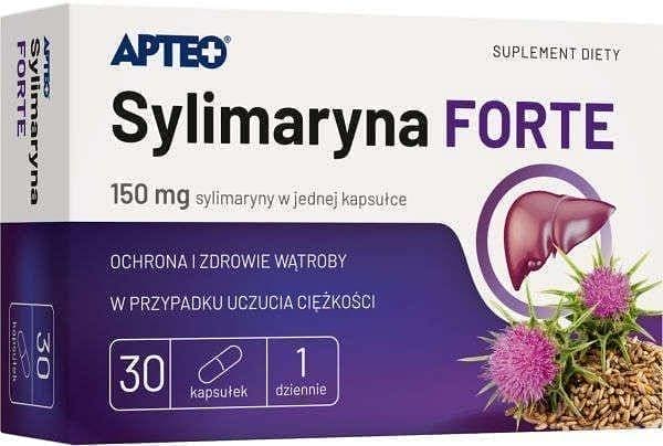 APTEO Silymarin Forte, liver health support nutrition UK