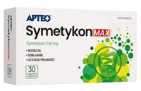 Apteo simethicone MAX x 30 capsules UK