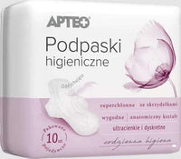 Apteo ultra-thin sanitary pad x 10 napkins UK