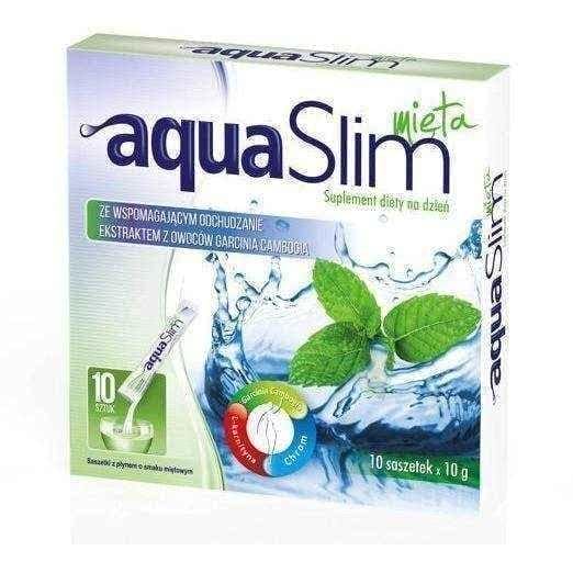 Aqua Slim Mint 10g x 10 sachets, how to lose weight fast UK