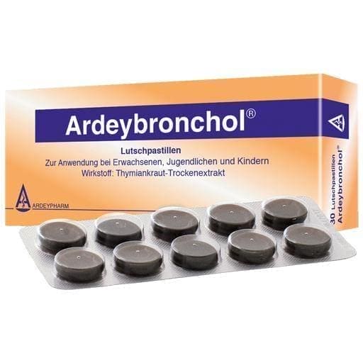 ARDEYBRONCHOL lozenges 30 pc thyme herb UK