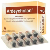 ARDEYCHOLAN hard capsules 20 pc functional disorders of the biliary system UK