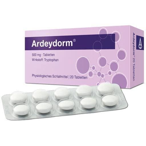 ARDEYDORM tablets 20 pc tryptophan supplement UK