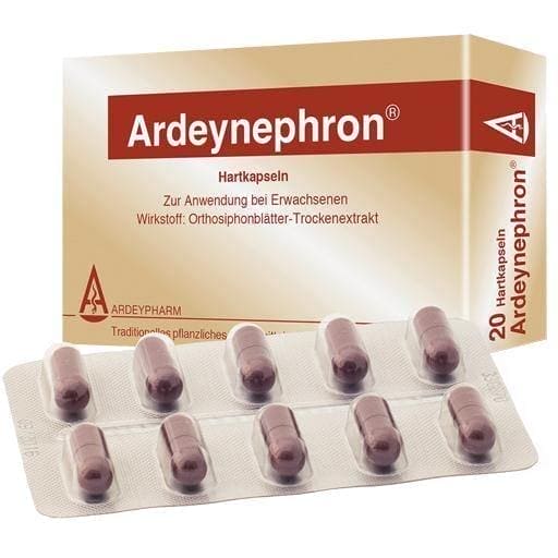 ARDEYNEPHRON capsules 20 pc lower urinary tract symptoms UK