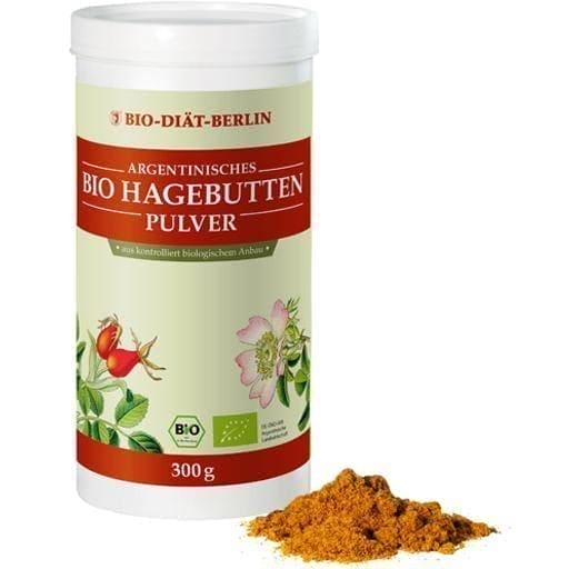 Argentinian ORGANIC ROSE HIP POWDER 300 g natural vitamin C for healthy joints and bones UK