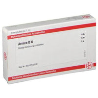 ARNICA D 6 ampoules UK