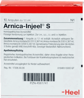 ARNICA INJEEL S ampoules, neuralgia, myalgia, haematoma UK