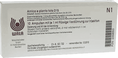 ARNICA, muscle aches, wound healing, superficial phlebitis, joint pain, insect bites, broken bones UK