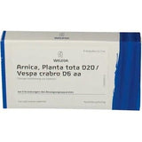 ARNICA PLANTA tota, Vespa Crabro ampoules, diseases of the musculoskeletal system UK