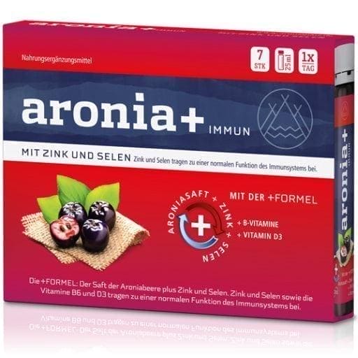ARONIA+, zinc, selenium and vitamin B12 ampoules UK