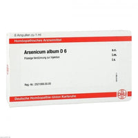 ARSENICUM ALBUM D 6 ampoules UK