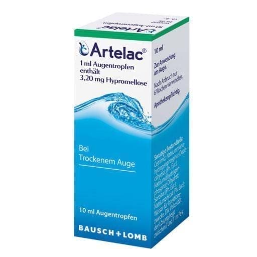 ARTELAC eye drop, hypromellose eye drops UK