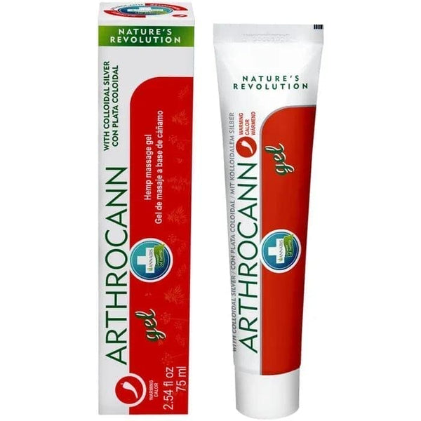 ARTHROCANN gel with heat effect, hemp oil and colloidal silver UK