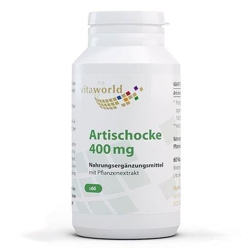 ARTICHOKE 400 mg capsules UK