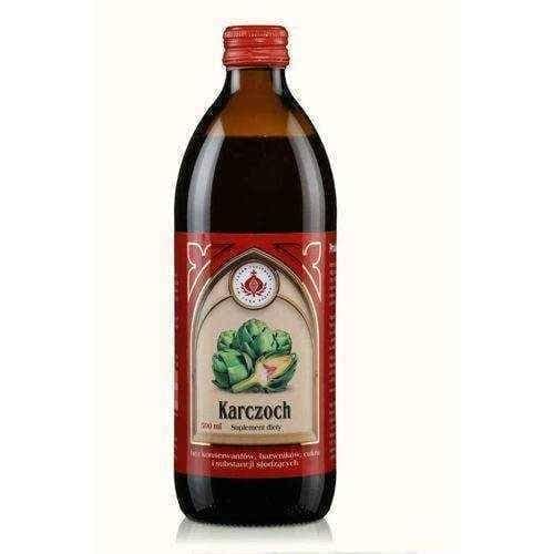 Artichoke juice without preservatives product Bonifraterska 500ml UK