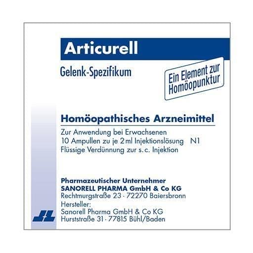 ARTICURELL ampoules 10X2 ml beetroot, Bryonia cretica UK
