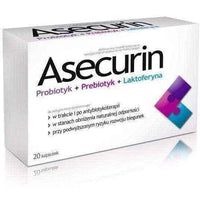 ASECURIN x 20 capsules, Lactobacillus reuteri UK