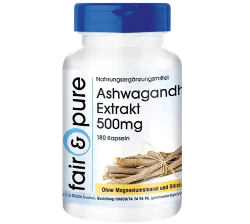 ASHWAGANDHA EXTRACT 500 mg capsules UK