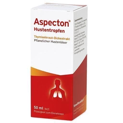 ASPECTON cough drops 50 ml UK