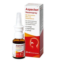 ASPECTON, nasal spray, corresponds to 1.5% sodium chloride solution UK