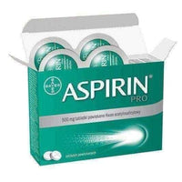 Aspirin 500 mg, Aspirin Pro 500mg x 20 tablets UK