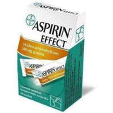ASPIRIN EFFECT 0.5g x 10 sachets, acetylsalicylic acid, antiinflammatory UK