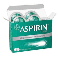 Aspirin Pro 500mg x 8 tablets UK